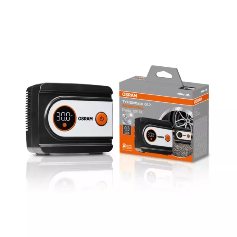 OSRAM TyreInflate 612 Essential 12V automobilinis padangų kompresorius