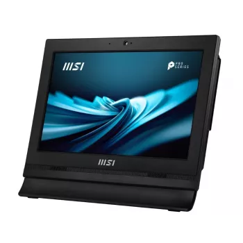 MSI PRO AP162T ADL-042XEU All-in-One kompiuteris, Intel N100, 8 GB DDR4, 256 GB SSD, 15,6 colio jutiklinis ekranas, juoda