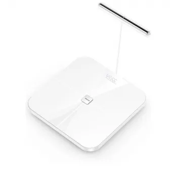 AWEI SS1 Daugiafunkcinės kūno svarstyklės su Bluetooth 5.0, balta