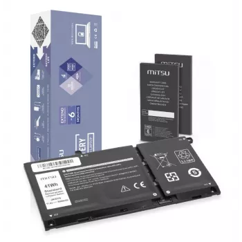 MITSU baterija nešiojamam kompiuteriui, skirta Dell Latitude 3410, 3510, Inspiron 5401, 5402, 5501, 5502, 5505 - 3600mAh, 11,4V, 41Wh, Li-Ion