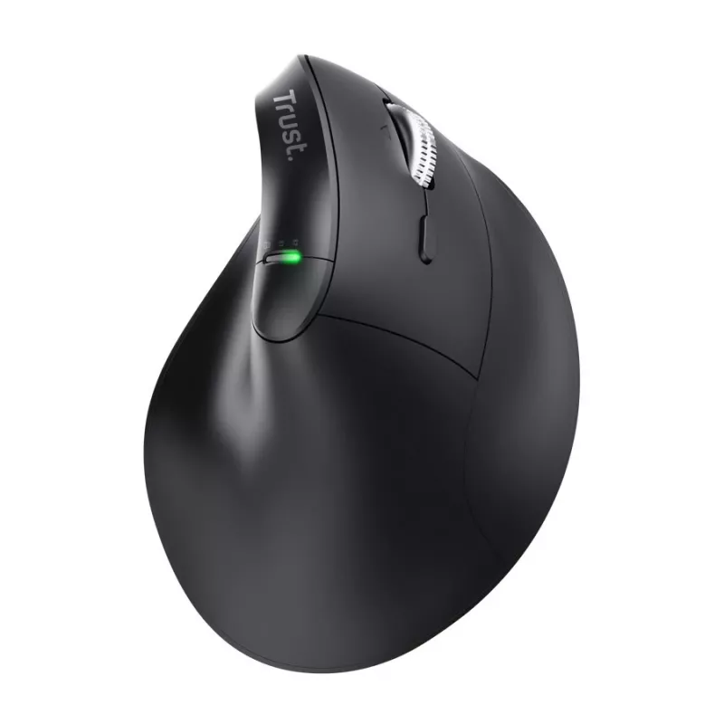 Trust Vyran Ergo Hyperscroll Wireless Mouse - dešinei rankai, optinis, 4800 DPI, RGB, įkraunamas