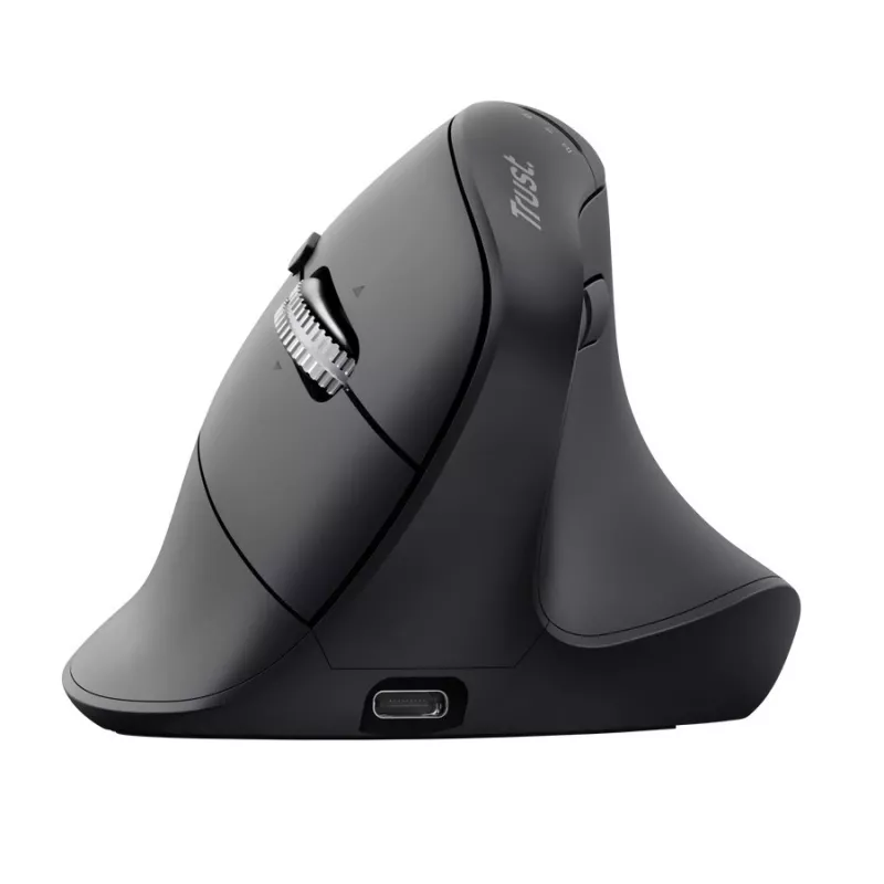 Trust Vyran Ergo Hyperscroll Wireless Mouse - dešinei rankai, optinis, 4800 DPI, RGB, įkraunamas