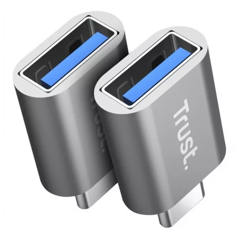Trust Calyx USB-C į USB-A adapteris, 2 vnt.