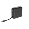 Gembird PB10-WPC15-LCD-01 greitojo įkrovimo powerbankas su belaidžiu įkrovikliu, 20 W, 10000 mAh, juodas