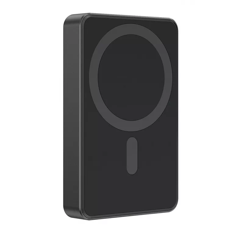 Gembird PB10-WPC15M-01 belaidis magnetinis powerbankas 15W, 10000 mAh, juodas