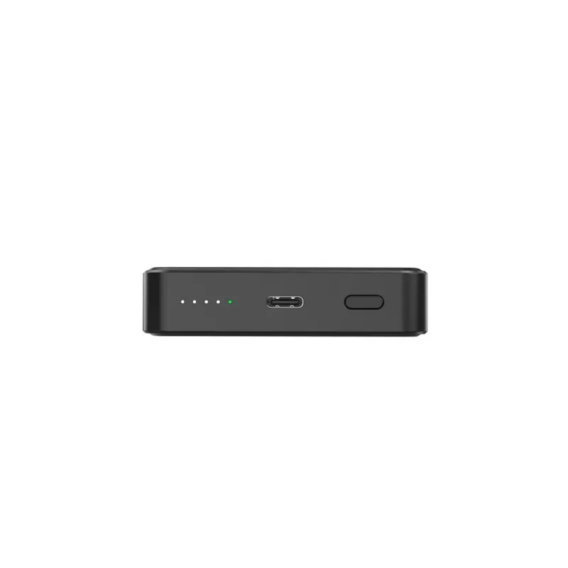 Gembird PB10-WPC15M-01 belaidis magnetinis powerbankas 15W, 10000 mAh, juodas