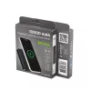 Gembird PB10-WPC15M-01 belaidis magnetinis powerbankas 15W, 10000 mAh, juodas