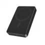 Gembird PB10-WPC15M-01 belaidis magnetinis powerbankas 15W, 10000 mAh, juodas