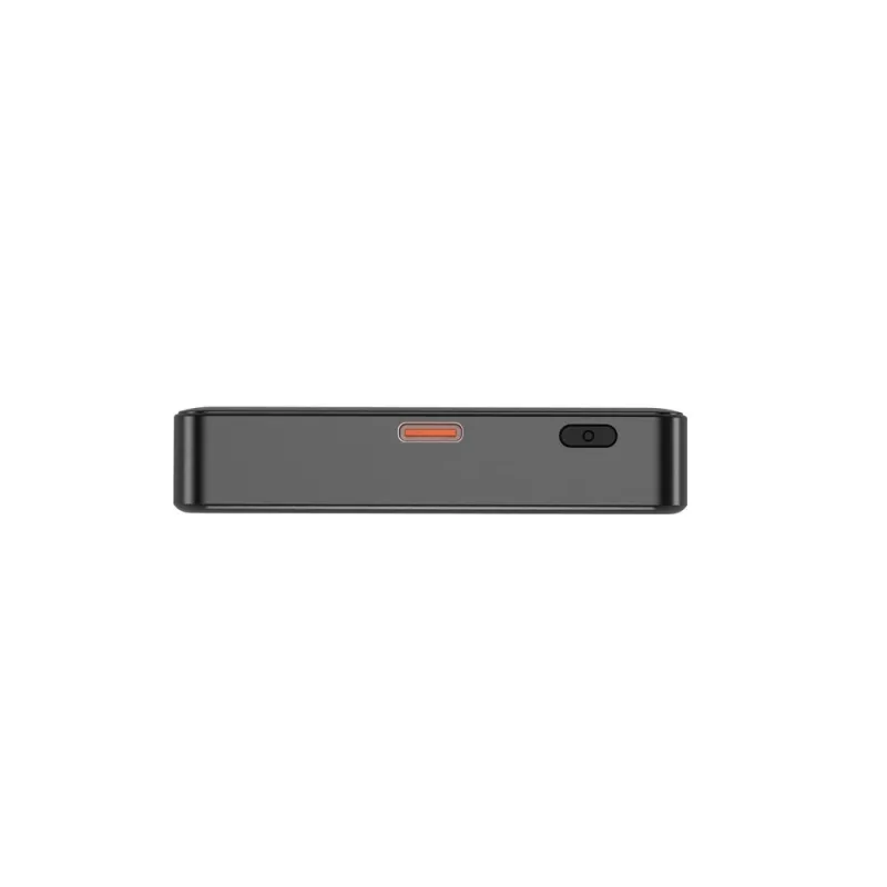 Gembird PB10-WPC15M-LCD-01 Magnetinis belaidis power bank su LCD, 15 W, 10000 mAh, juodas