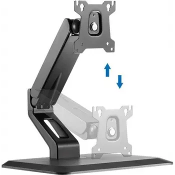 LogiLink BP0100 Vieno monitoriaus tvirtinimas prie stalo 17-32 colių ekranams, 8 kg talpa, VESA 75x75/100x100, juodas