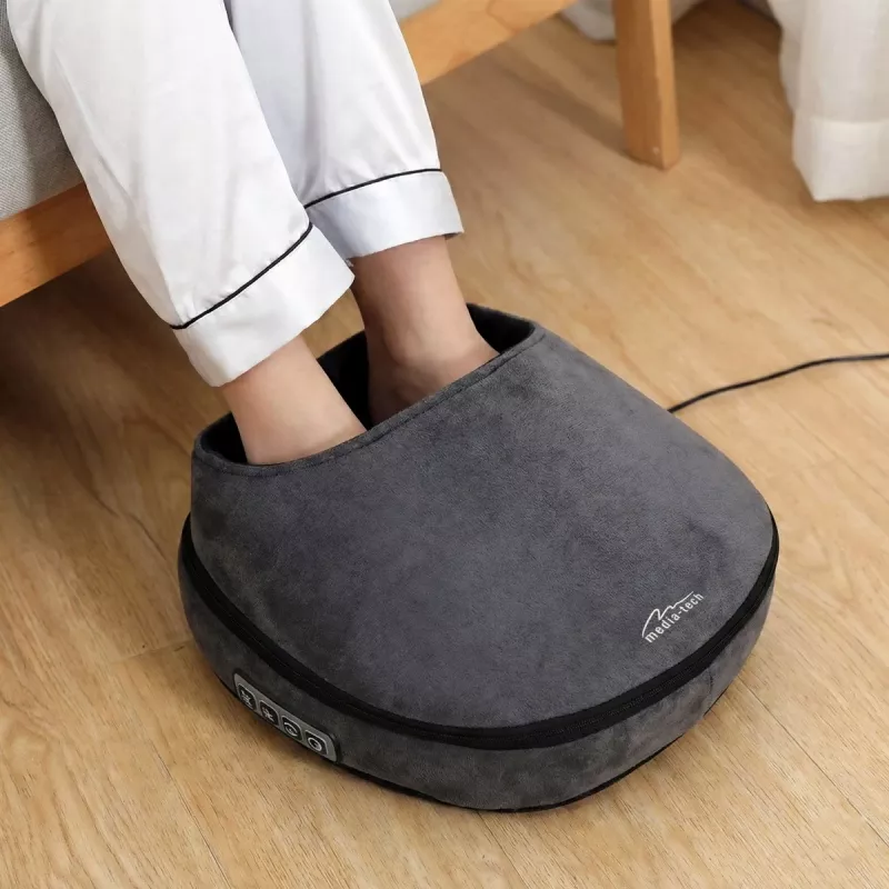 Media-Tech MT6541 Šildantis pėdų masažuoklis su Shiatsu ir oro suspaudimu