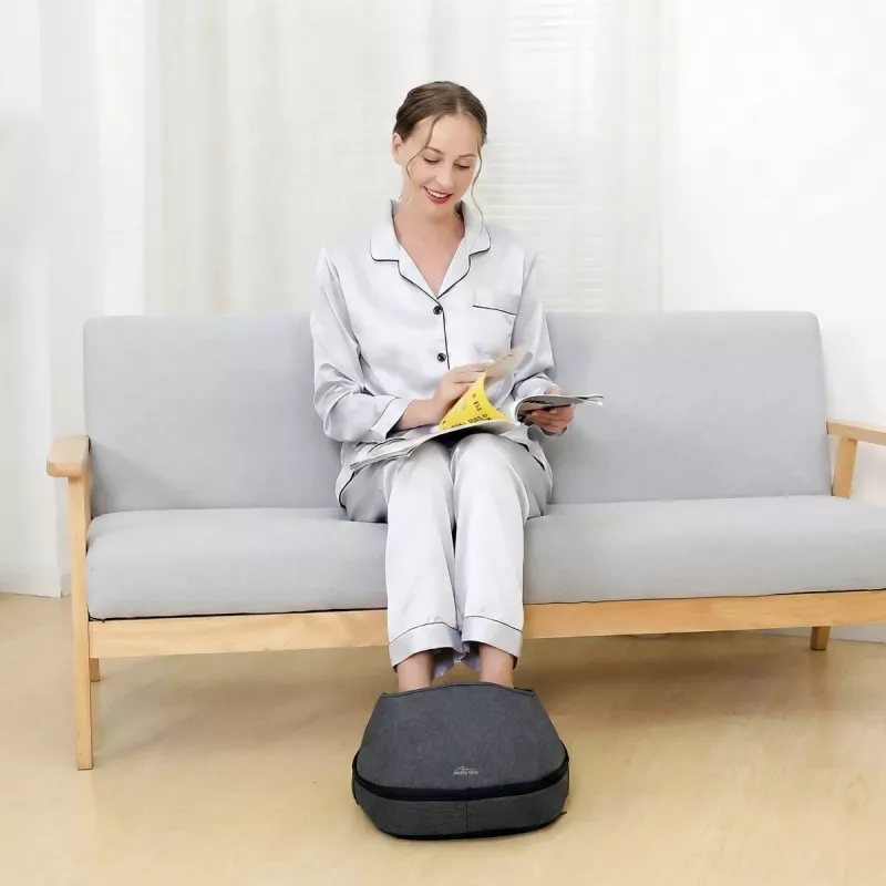 Media-Tech MT6541 Šildantis pėdų masažuoklis su Shiatsu ir oro suspaudimu