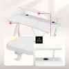 Huzaro Hero 1.9 RGB White Gaming Desk