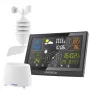 Oro stotis Hyundai HY-WSP5100RWIND su spalvotu LCD, vėjo ir lietaus jutikliu bei radijo valdomu laikrodžiu