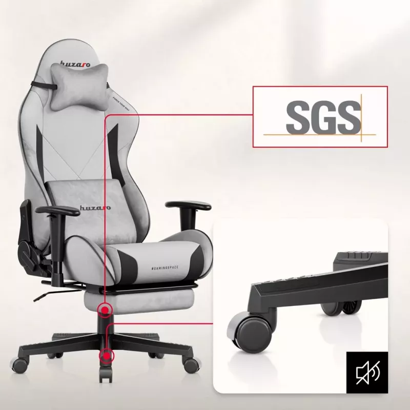 Huzaro Force 5.7 Grey Gaming Chair