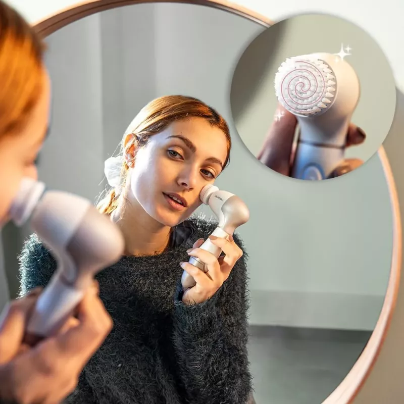 Cecotec FaceCare TotalClean veido valymo šepetėlis, baltas