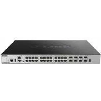 D-Link DGS-3630-28TC/SI/E 28 prievadų Layer 3 valdomas Gigabit krovimo jungiklis