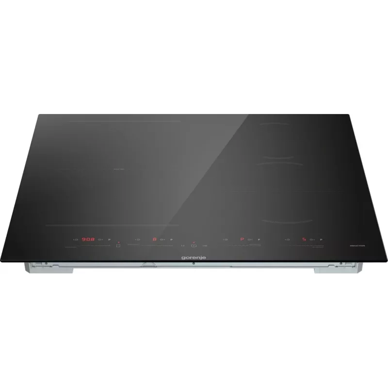 Gorenje Indukcinė kaitlentė GI6432BSC 60 cm juoda su PowerBoost, laikmačiu, vaikų užraktu