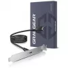 GRAUGEAR G-ETC-20G-B High-Speed USB-C Port Retrofit Kit su PCI lizdo laikikliu, 0,5 m, juoda