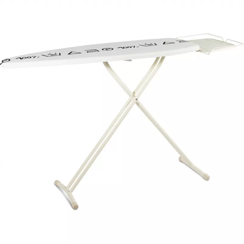 TEFAL TI 1200 lyginimo lenta balta 124x40 cm, reguliuojamas aukštis 93 cm