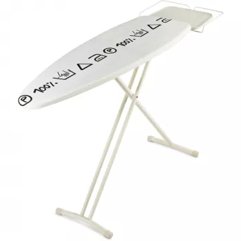 TEFAL TI 1200 lyginimo lenta balta 124x40 cm, reguliuojamas aukštis 93 cm