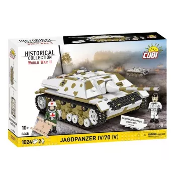 COBI KLOCKI Historical Collection Jagdpanzer IV/70 (V) (Sd.Kfz.162/1) Konstrukcinis Blokų Rinkinys 1024 vnt.