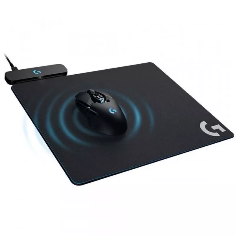 „Logitech G POWERPLAY“ belaidžio įkrovimo sistema – juoda