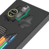 Wera 9740 Hex-Plus L-Key Set Metric 9 vnt. su rutuliniu galu ir spalviniu kodavimu