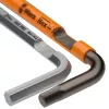 Wera 9740 Hex-Plus L-Key Set Metric 9 vnt. su rutuliniu galu ir spalviniu kodavimu