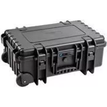 B&W Outdoor Case Type 6600 su ratukais – juoda