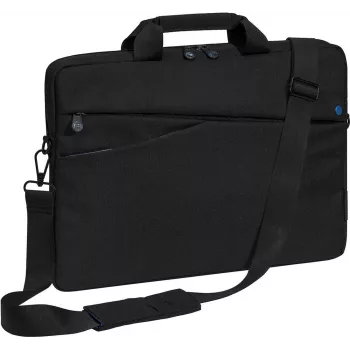 PEDEA FASHION Notebook Messenger Bag 17,3 colio juoda/mėlyna
