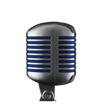 Shure SUPER 55 pilkas dinaminis studijinis mikrofonas, superkardioidinis
