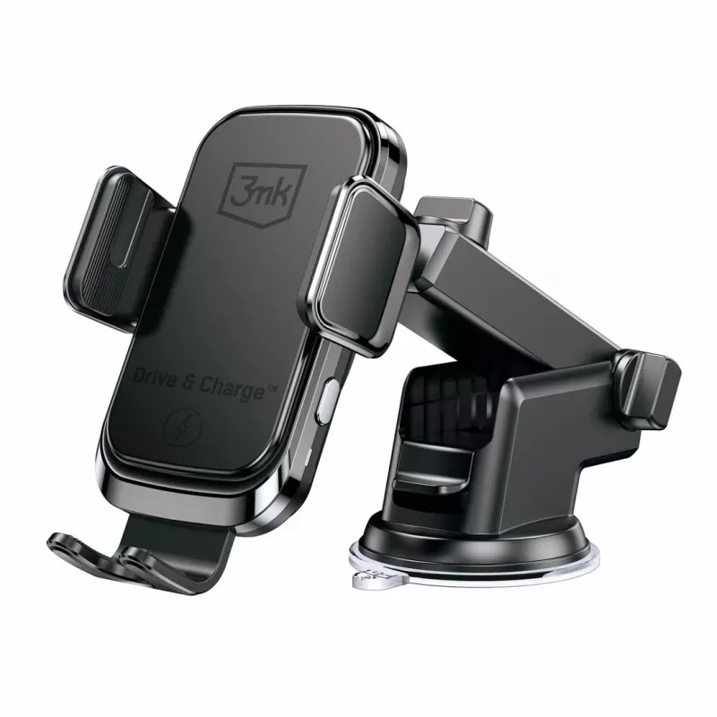 3mk Drive & Charge automobilinis laikiklis su belaidžiu įkrovikliu