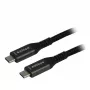 Synergy21 USB4 laidas USB-C į USB-C 2,0 m juodas pintas 40Gbps 240W Gen 3x2 E-Marker Chip