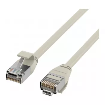 EFB-Elektronik RJ45 Patch Cable Cat.6A U/FTP TPE 4mm Ultraflex Grey 0,25m