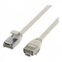 EFB-Elektronik RJ45 Patch Cable Cat.6A U/FTP TPE 4mm Ultraflex Grey 0,25m