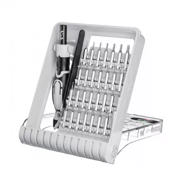 Synergy 21 Precision Screwdriver Set, 25 dalių įrankių rinkinys elektronikos remontui (S21-COMP-0250151)