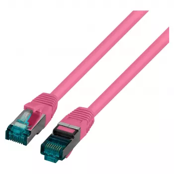 EFB-Elektronik RJ45 Patch Cable Cat.6A S/FTP LSZH Magenta 1,5m