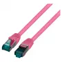 EFB-Elektronik RJ45 Patch Cable Cat.6A S/FTP LSZH Magenta 1,5m
