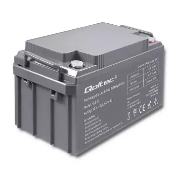 Qoltec 53037 AGM baterija 12V 65Ah max 780A