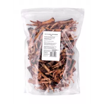 PETITTO Džiovintos vištų pėdos šunų skanėstas 1kg