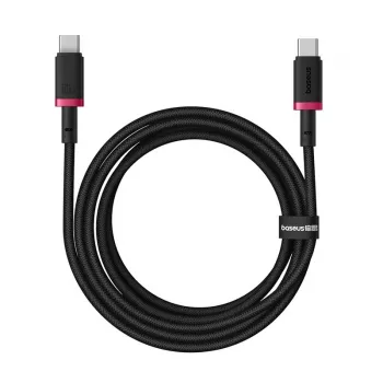 Baseus Dura Type C to Type C 100 W Fast Charging Cable 2 m Black, Red