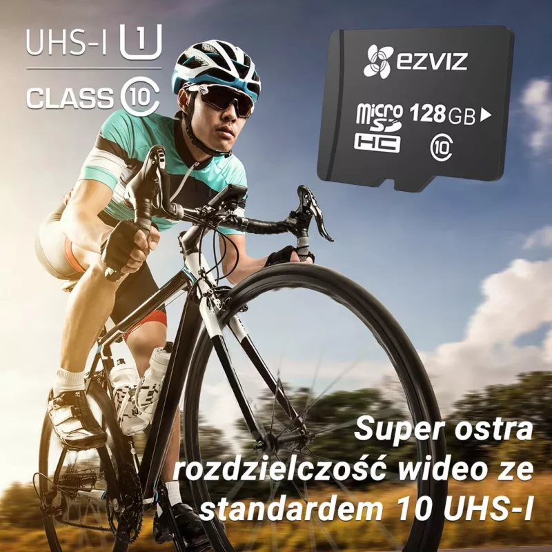 EZVIZ MicroSD 128 GB MicroSDXC UHS-I Class 10 atminties kortelė