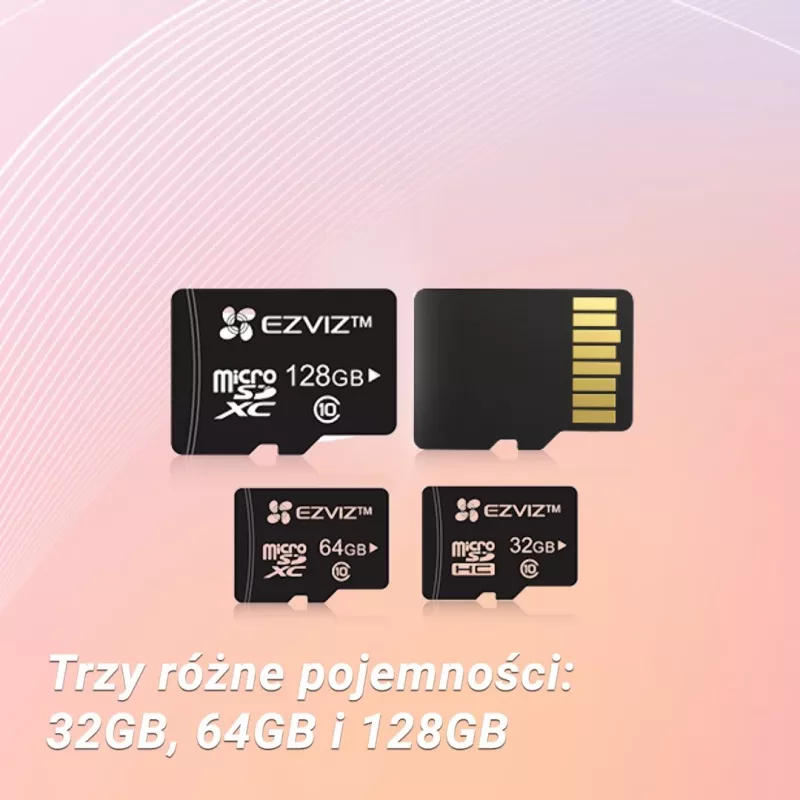EZVIZ MicroSD 128 GB MicroSDXC UHS-I Class 10 atminties kortelė