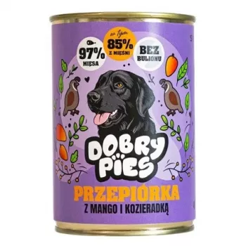 DOBRY PIES Jautiena su Topinamburu ir Rozmarinu Šlapias Šunų Maistas 400g