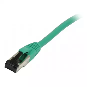 Synergy21 Patch Cable RJ45, CAT8.1 2000MHz, 1,5m, Green, S/FTP, TPE/LSZH SuperFlex, AWG26