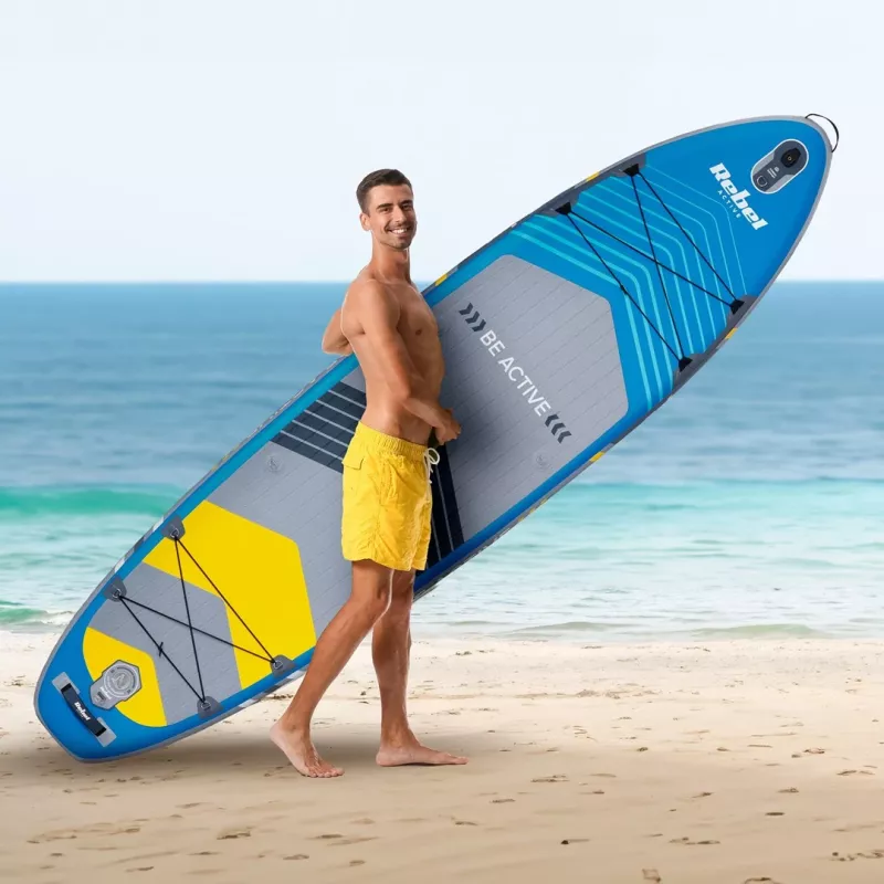 REBEL ACTIVE RBA-4507 Pripučiama SUP lenta – Mėlyna