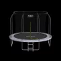 REBEL Active Trampoline PRO 10ft/305 cm su apsauginiu tinklu, juoda/mėlyna