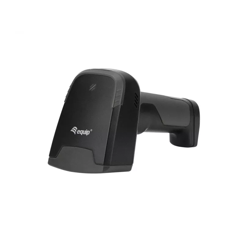 Equip 2D brūkšninių kodų skaitytuvas, belaidis 2,4GHz+BT+USB, pilka spalva