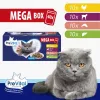 PREVITAL Mega Box Veal, Salmon, Liver, Chicken - šlapias ėdalas katėms 40x100g
